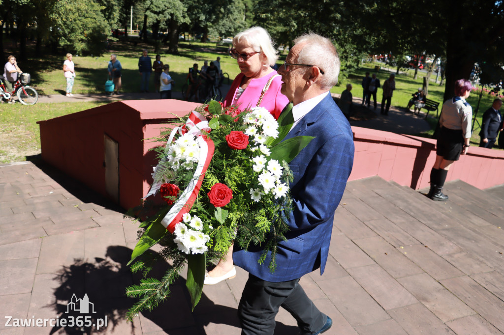 83. rocznica wybuchu II wojny - Zawiercie.