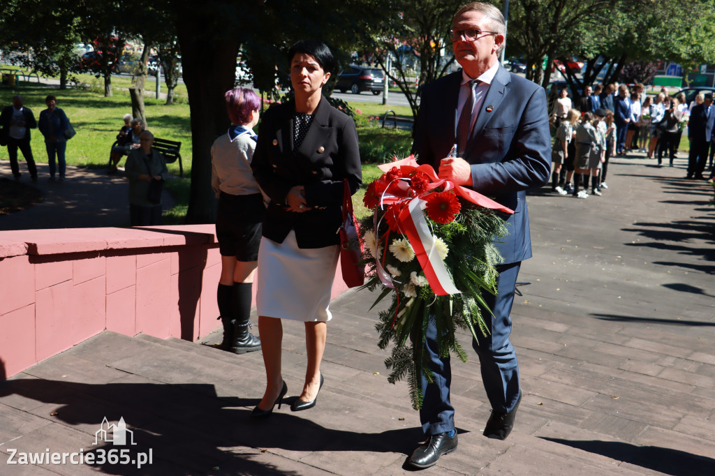 83. rocznica wybuchu II wojny - Zawiercie.