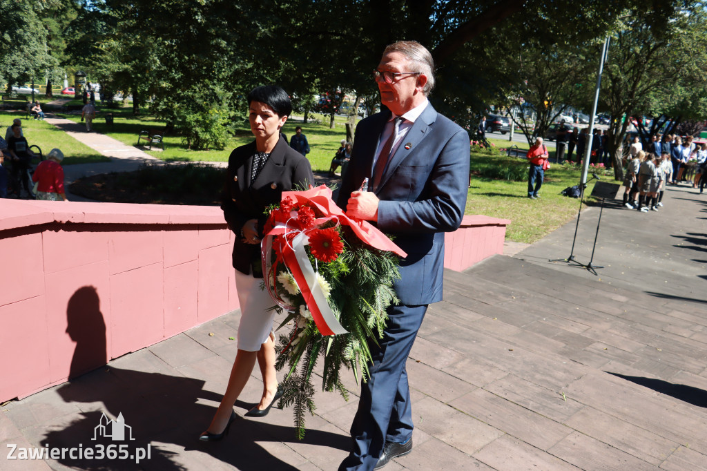 83. rocznica wybuchu II wojny - Zawiercie.