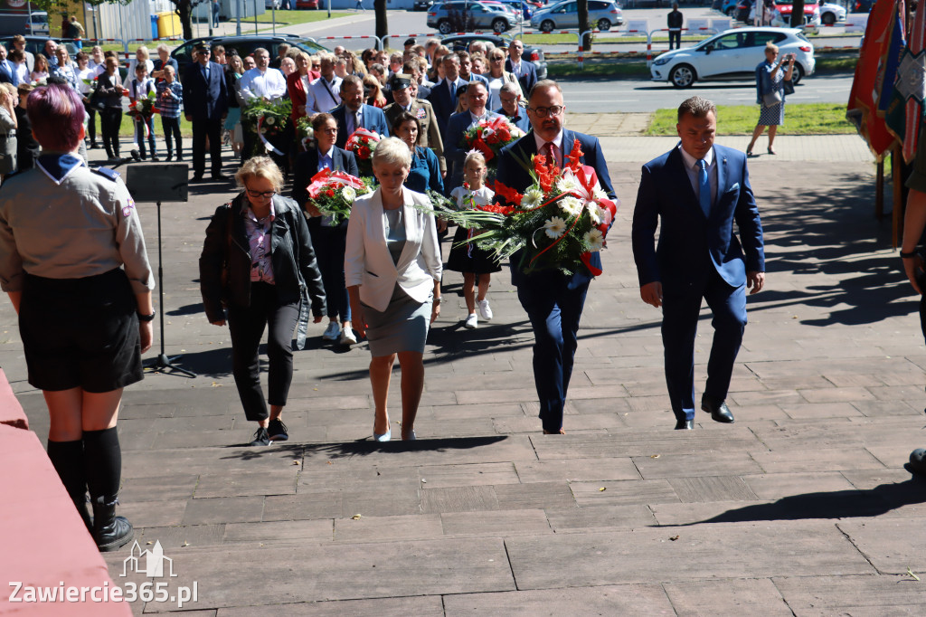 83. rocznica wybuchu II wojny - Zawiercie.