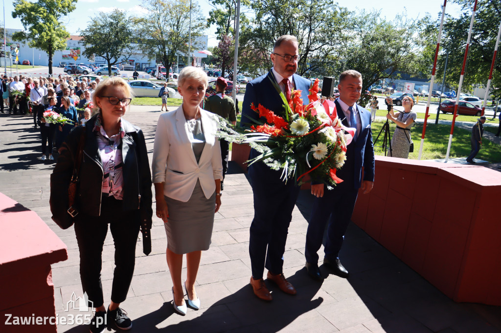 83. rocznica wybuchu II wojny - Zawiercie.