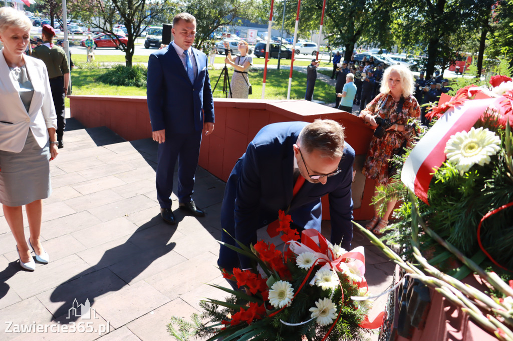 83. rocznica wybuchu II wojny - Zawiercie.