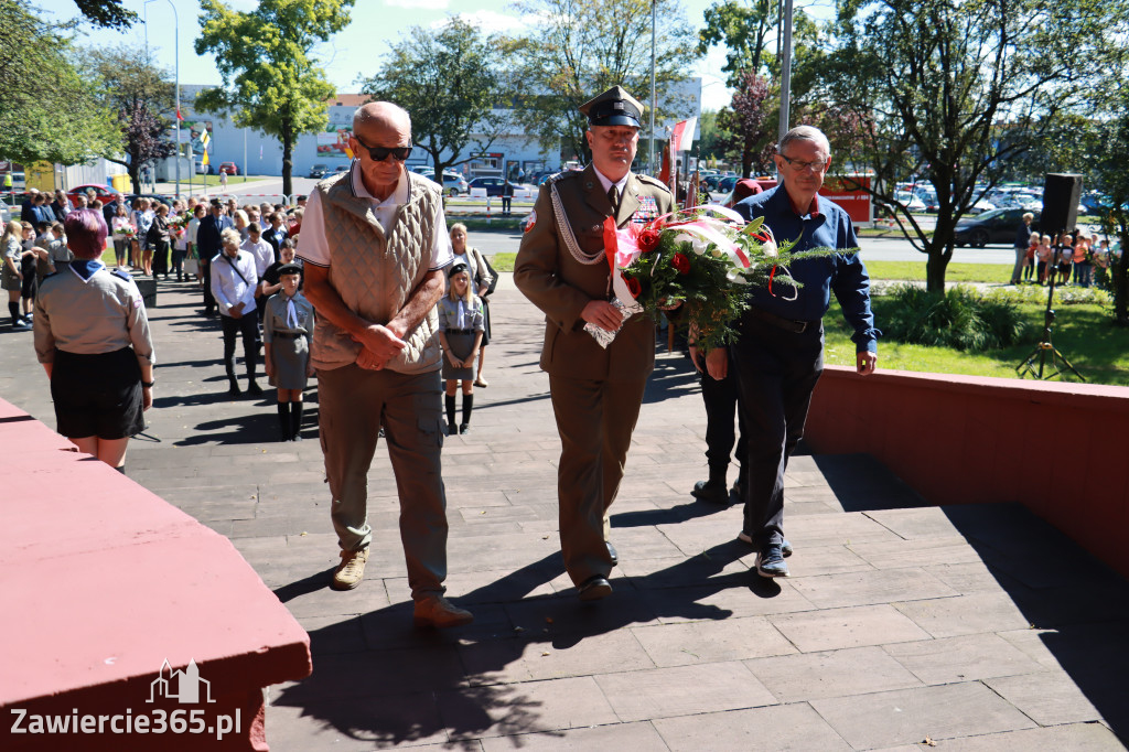 83. rocznica wybuchu II wojny - Zawiercie.