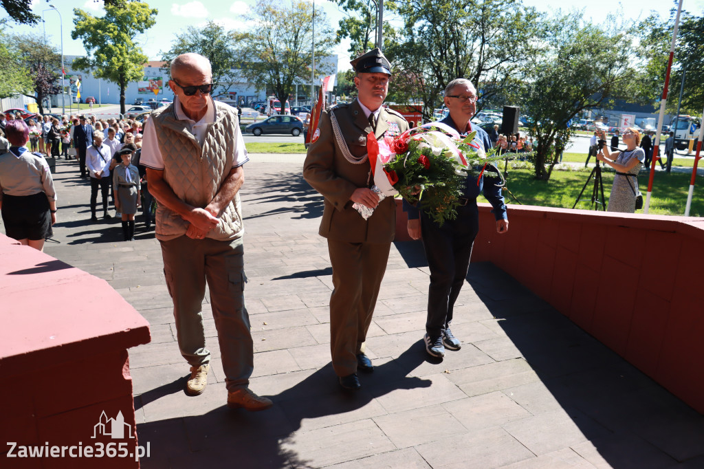 83. rocznica wybuchu II wojny - Zawiercie.
