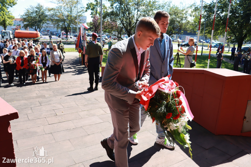 83. rocznica wybuchu II wojny - Zawiercie.