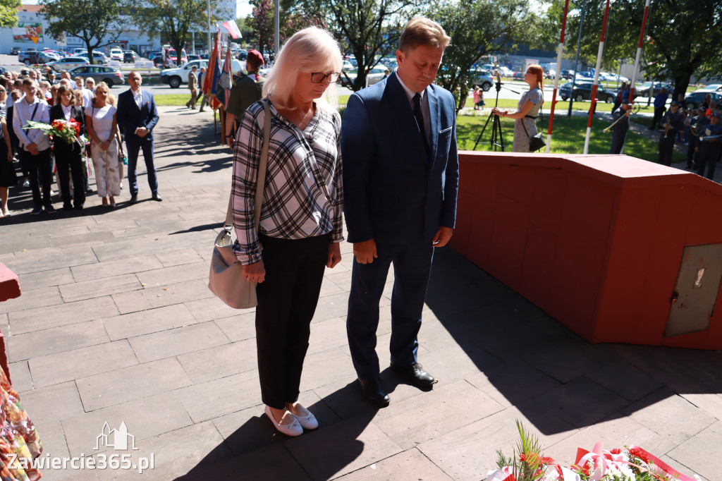 83. rocznica wybuchu II wojny - Zawiercie.