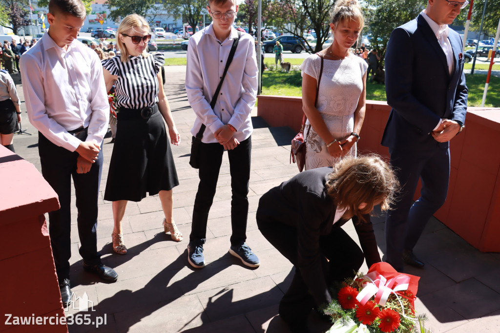 83. rocznica wybuchu II wojny - Zawiercie.