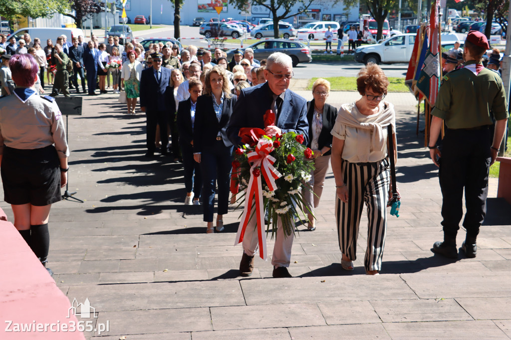 83. rocznica wybuchu II wojny - Zawiercie.