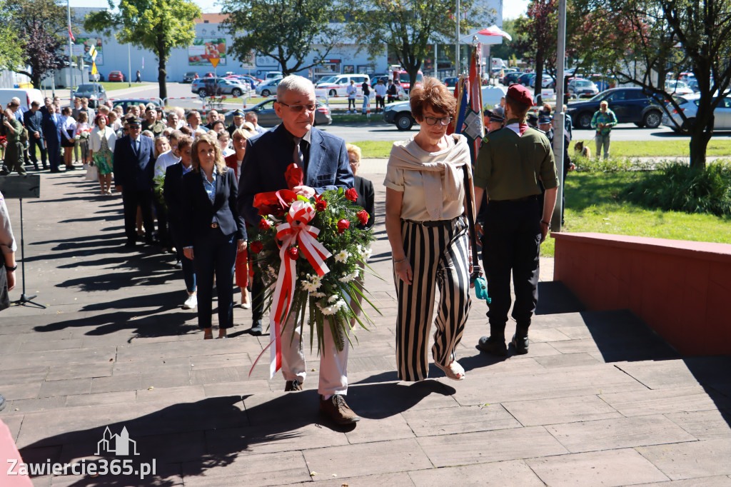 83. rocznica wybuchu II wojny - Zawiercie.