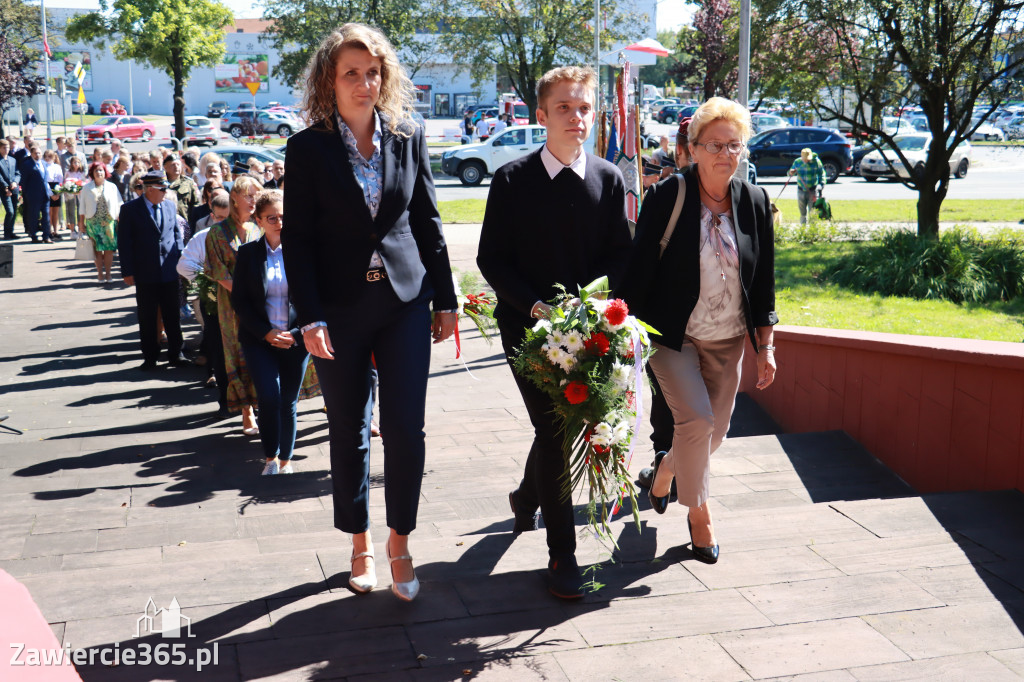 83. rocznica wybuchu II wojny - Zawiercie.