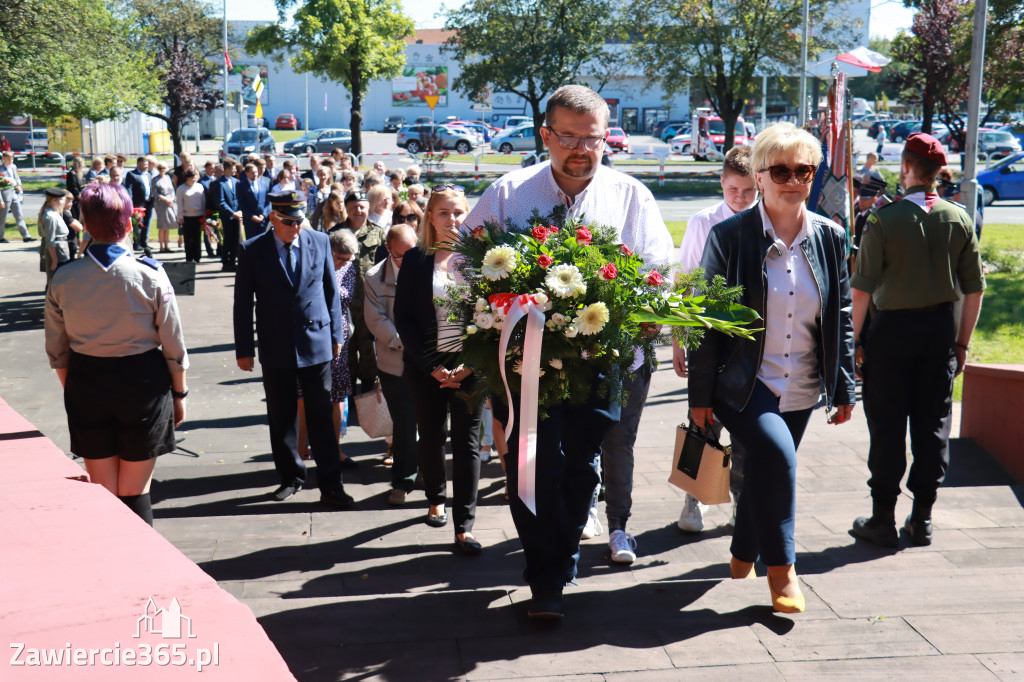 83. rocznica wybuchu II wojny - Zawiercie.