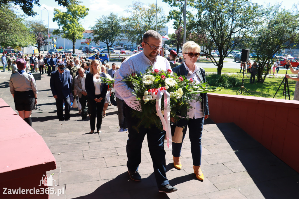 83. rocznica wybuchu II wojny - Zawiercie.