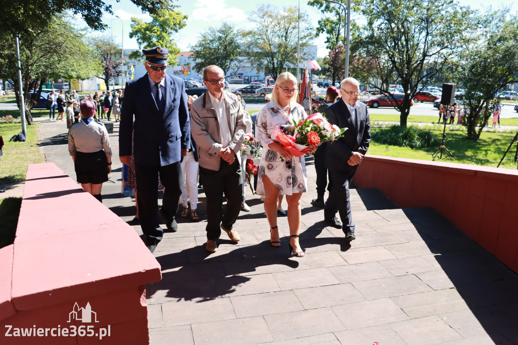 83. rocznica wybuchu II wojny - Zawiercie.