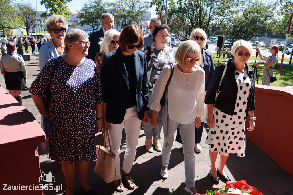 83. rocznica wybuchu II wojny - Zawiercie.