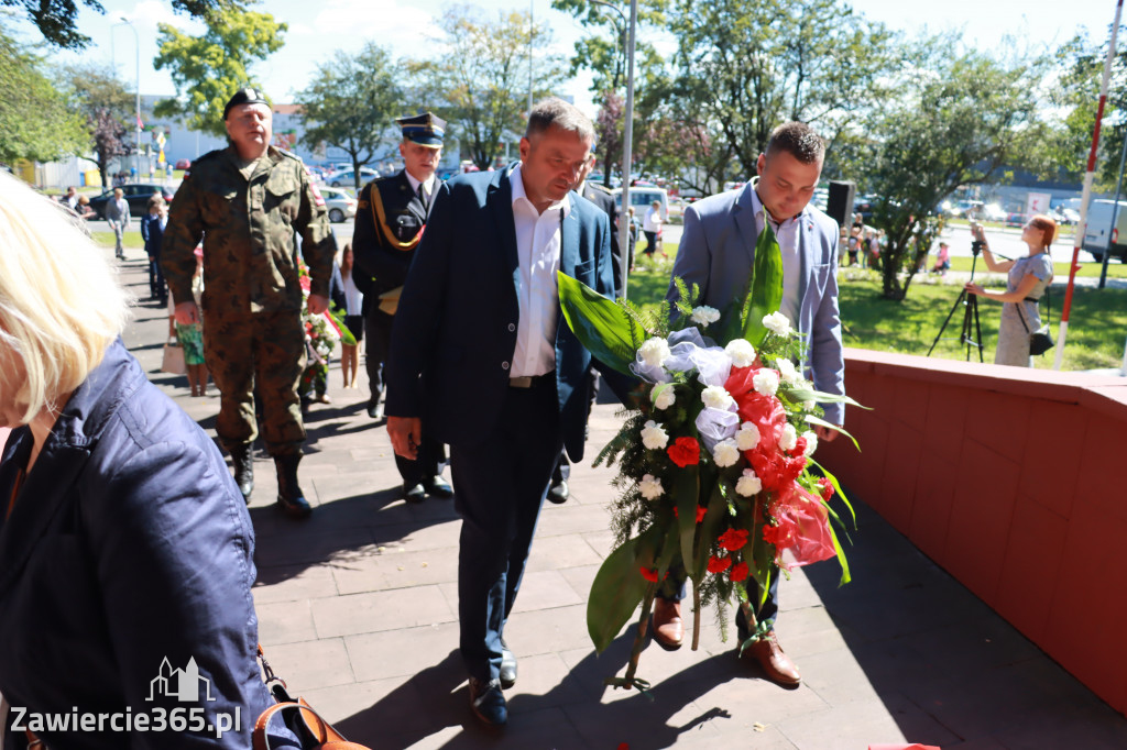 83. rocznica wybuchu II wojny - Zawiercie.