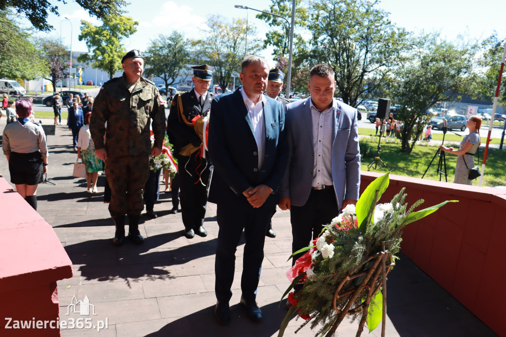83. rocznica wybuchu II wojny - Zawiercie.