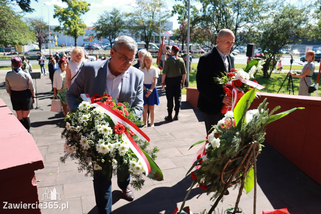 83. rocznica wybuchu II wojny - Zawiercie.