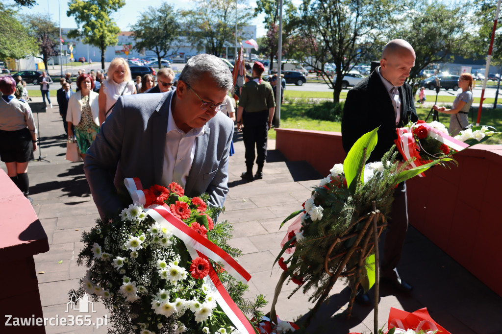 83. rocznica wybuchu II wojny - Zawiercie.