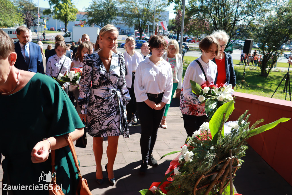 83. rocznica wybuchu II wojny - Zawiercie.