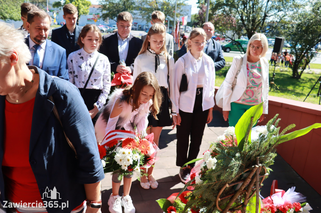 83. rocznica wybuchu II wojny - Zawiercie.