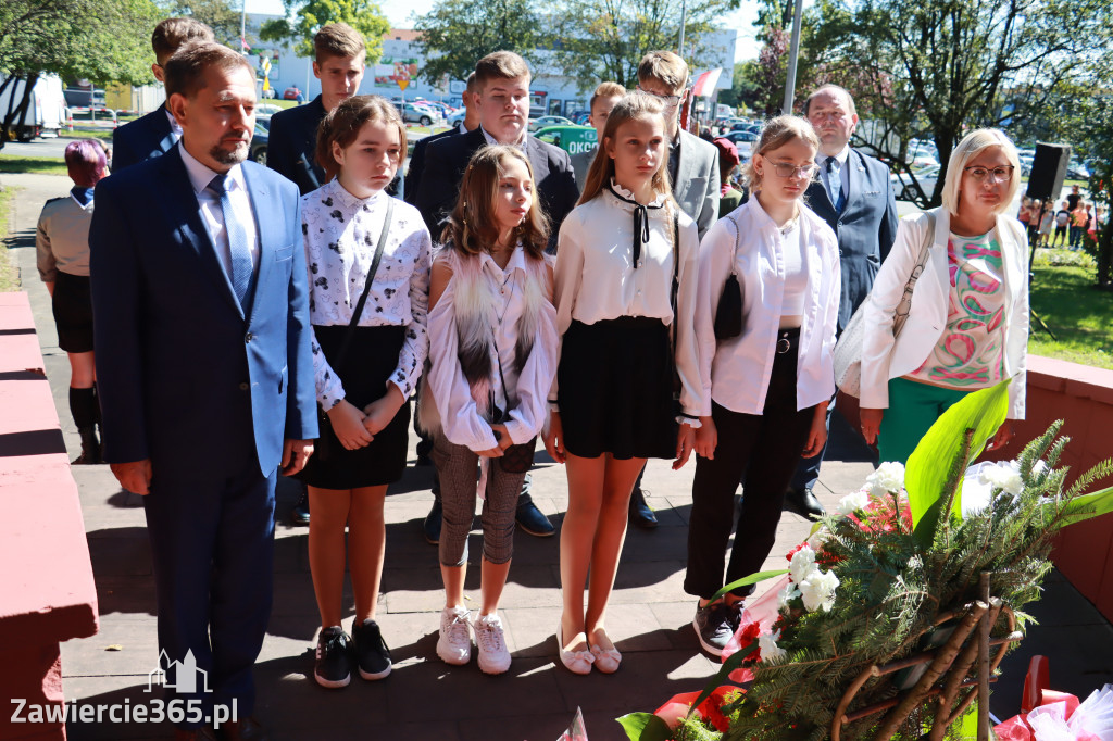 83. rocznica wybuchu II wojny - Zawiercie.