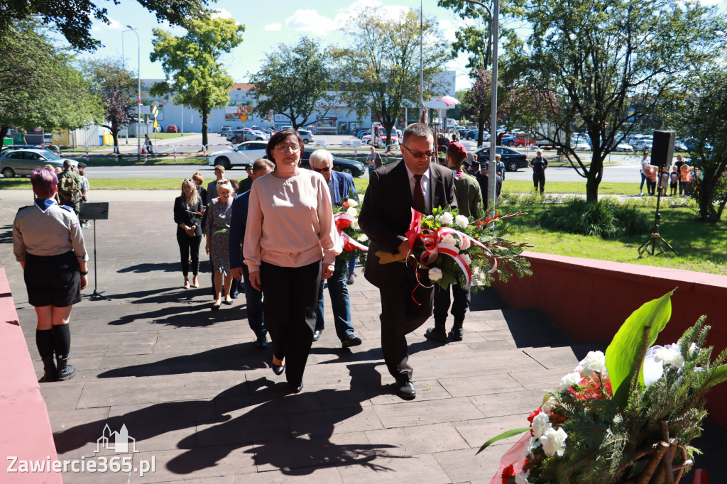 83. rocznica wybuchu II wojny - Zawiercie.