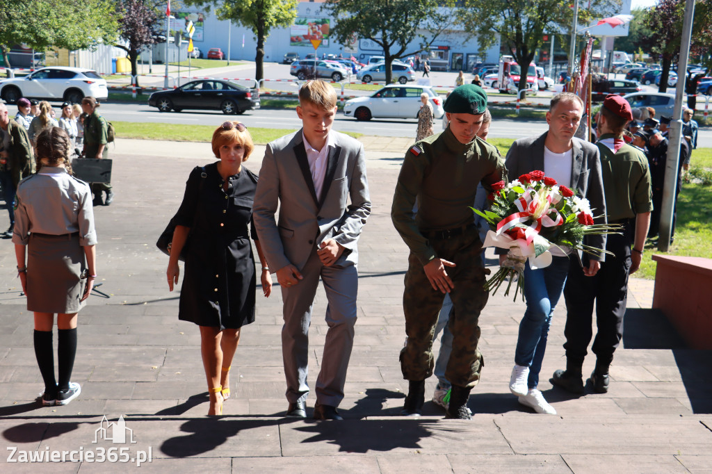 83. rocznica wybuchu II wojny - Zawiercie.