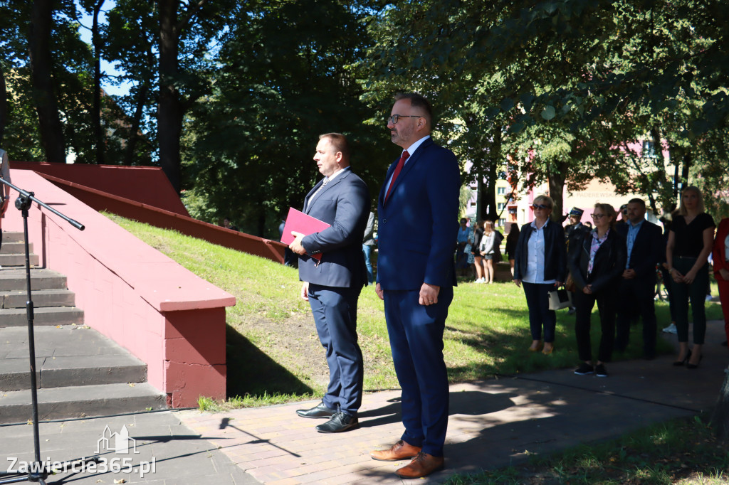 83. rocznica wybuchu II wojny - Zawiercie.