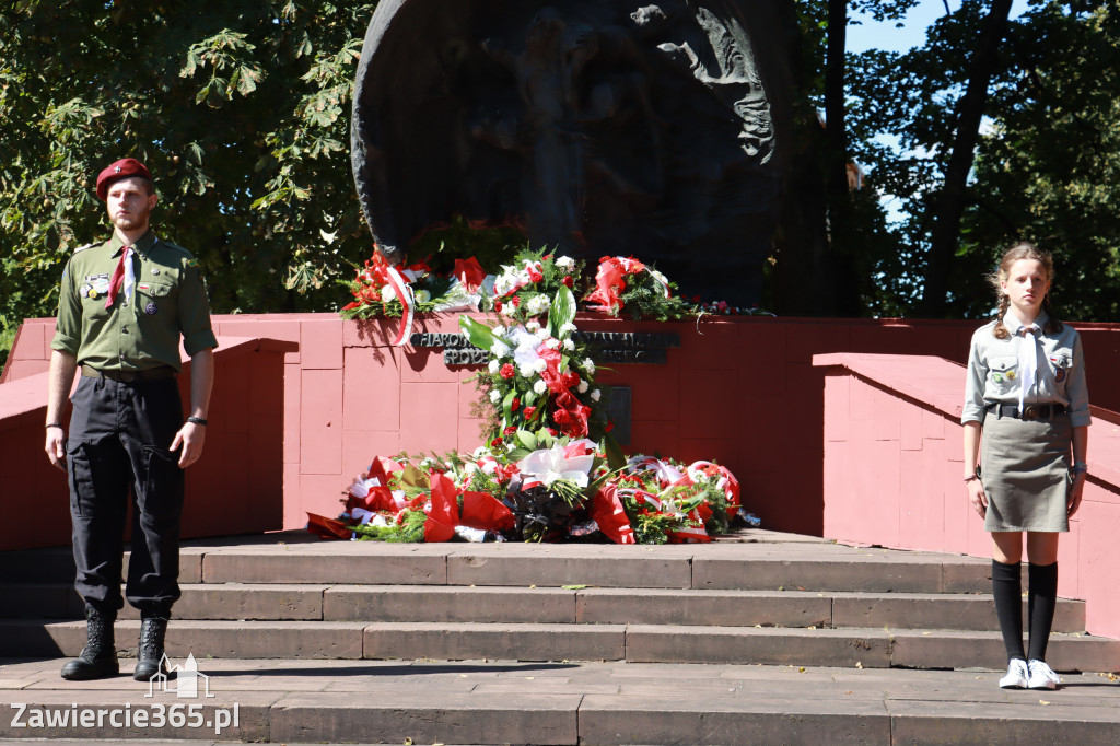 83. rocznica wybuchu II wojny - Zawiercie.