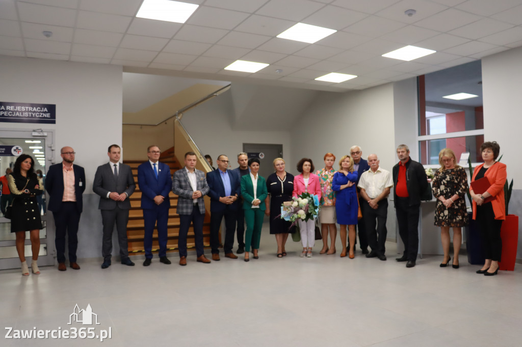 Uroczyste podsumowanie projektu Szpitalu w Zawierciu