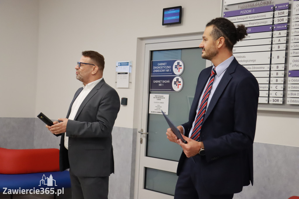 Uroczyste podsumowanie projektu Szpitalu w Zawierciu