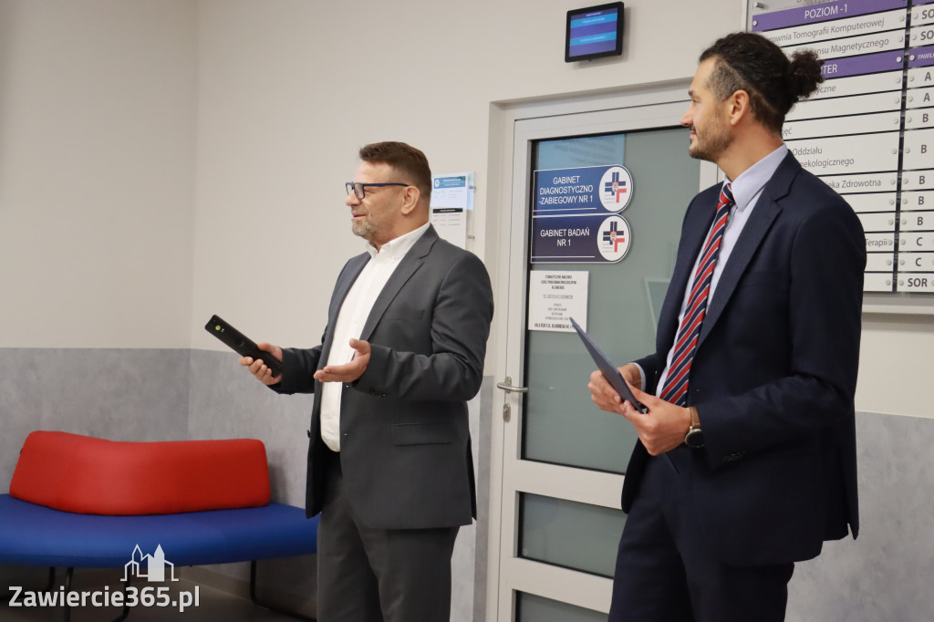Uroczyste podsumowanie projektu Szpitalu w Zawierciu