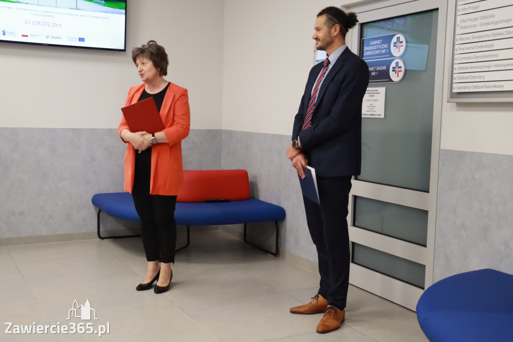 Uroczyste podsumowanie projektu Szpitalu w Zawierciu