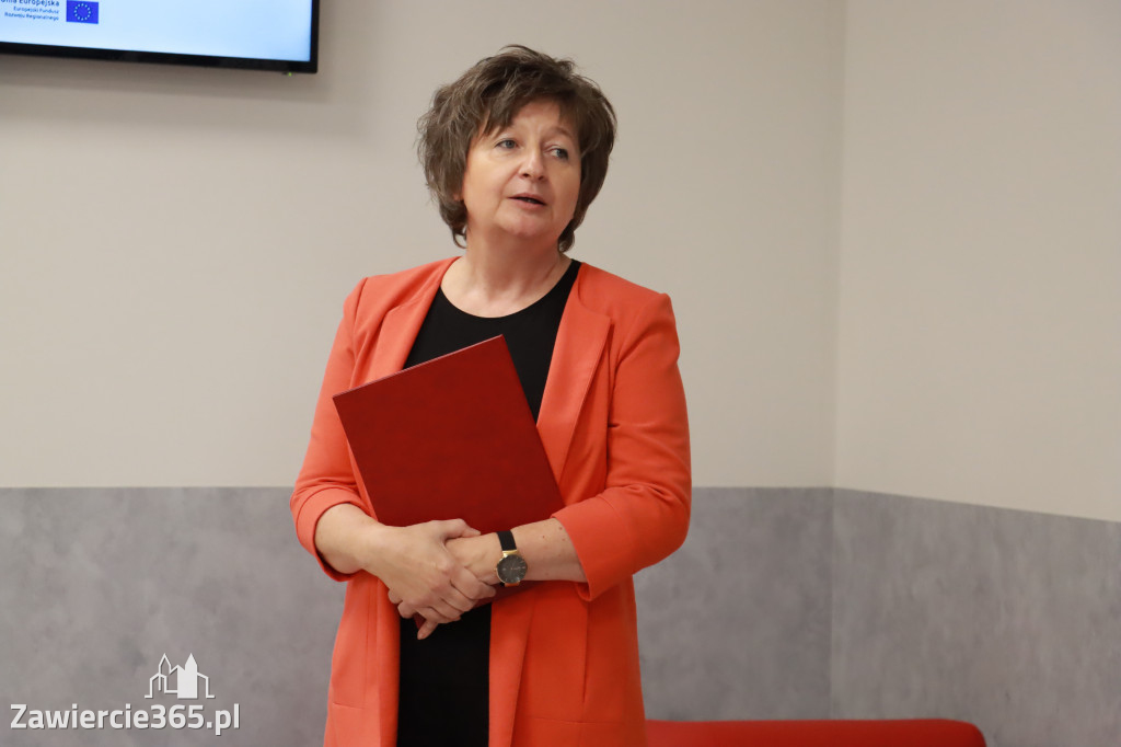Uroczyste podsumowanie projektu Szpitalu w Zawierciu