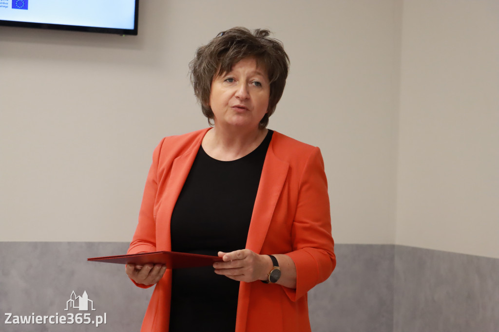 Uroczyste podsumowanie projektu Szpitalu w Zawierciu
