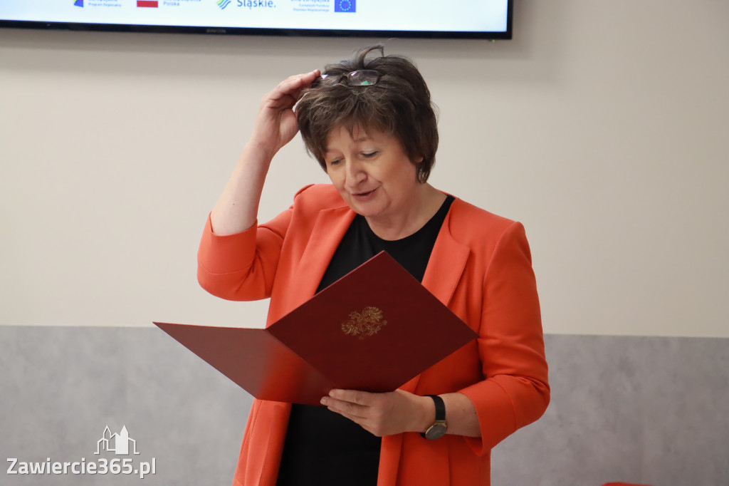 Uroczyste podsumowanie projektu Szpitalu w Zawierciu