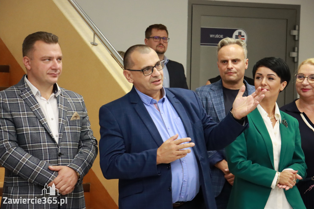 Uroczyste podsumowanie projektu Szpitalu w Zawierciu