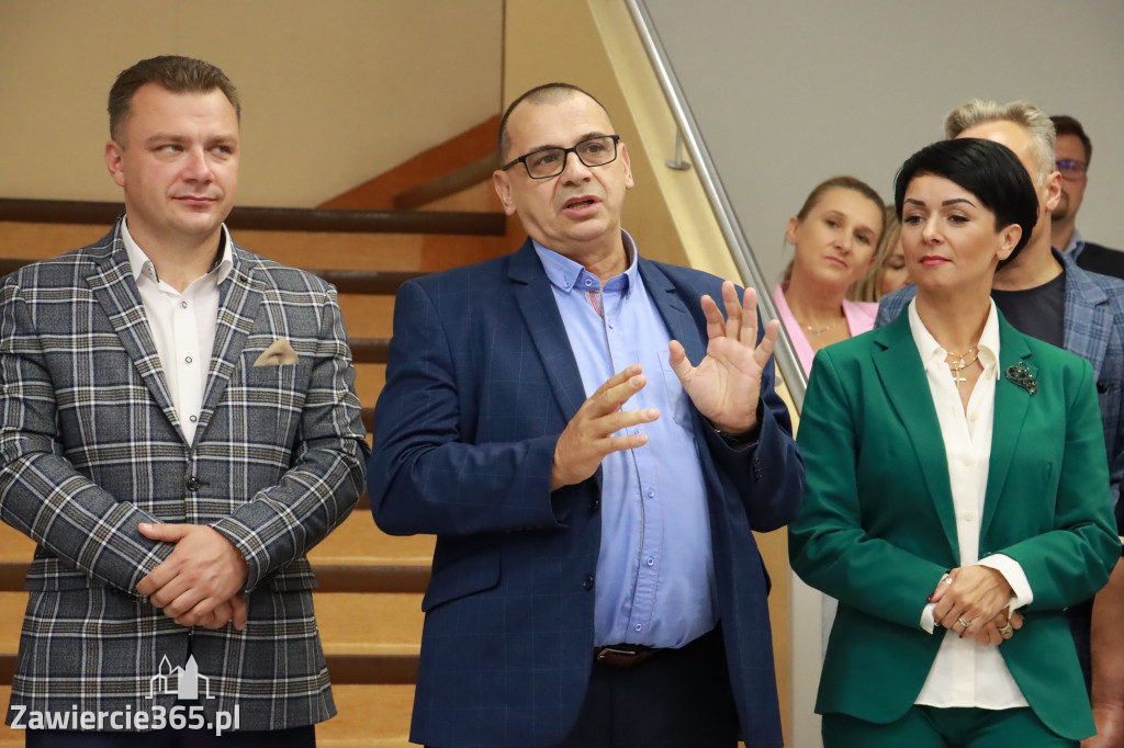 Uroczyste podsumowanie projektu Szpitalu w Zawierciu