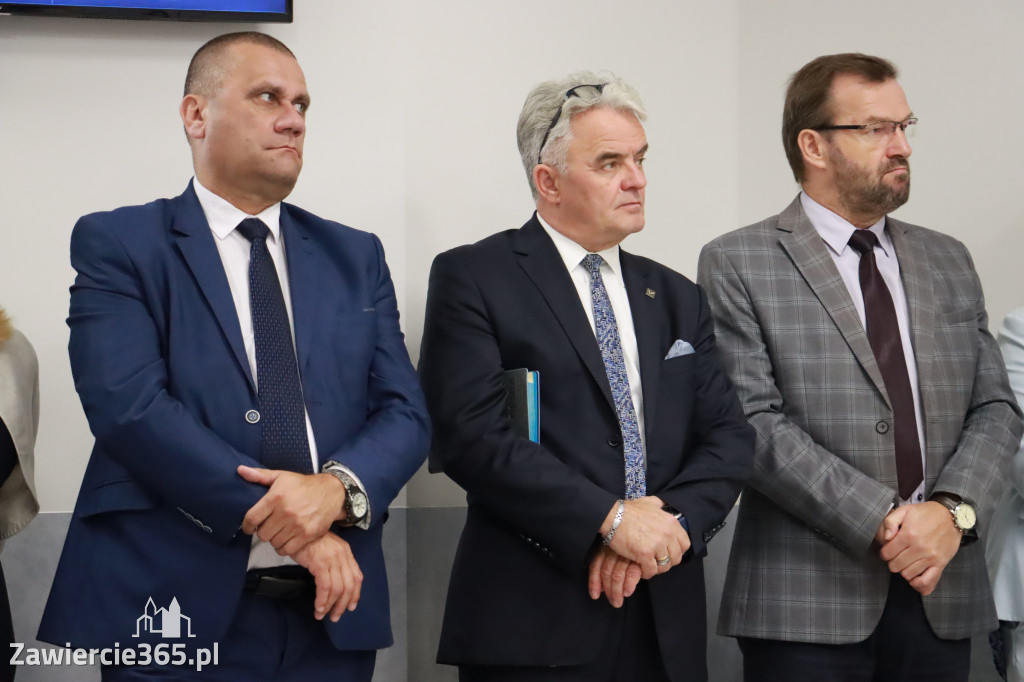 Uroczyste podsumowanie projektu Szpitalu w Zawierciu