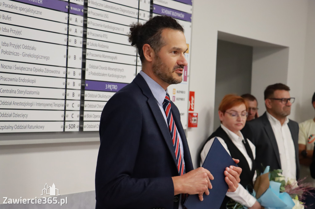 Uroczyste podsumowanie projektu Szpitalu w Zawierciu