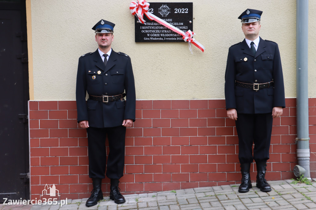 100-lecie OSP Góra Włodowska - Poświęcenie Tablicy