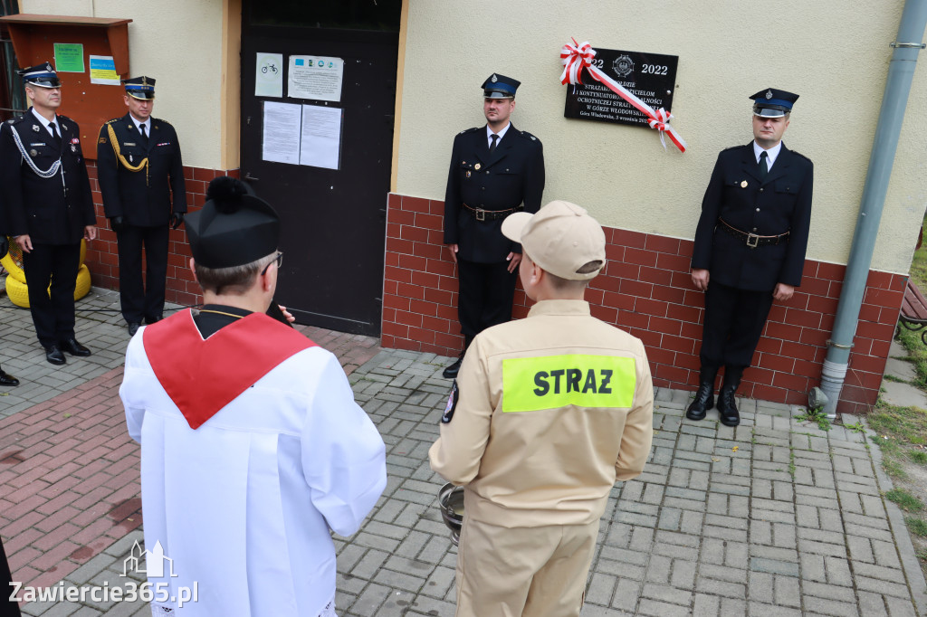 100-lecie OSP Góra Włodowska - Poświęcenie Tablicy