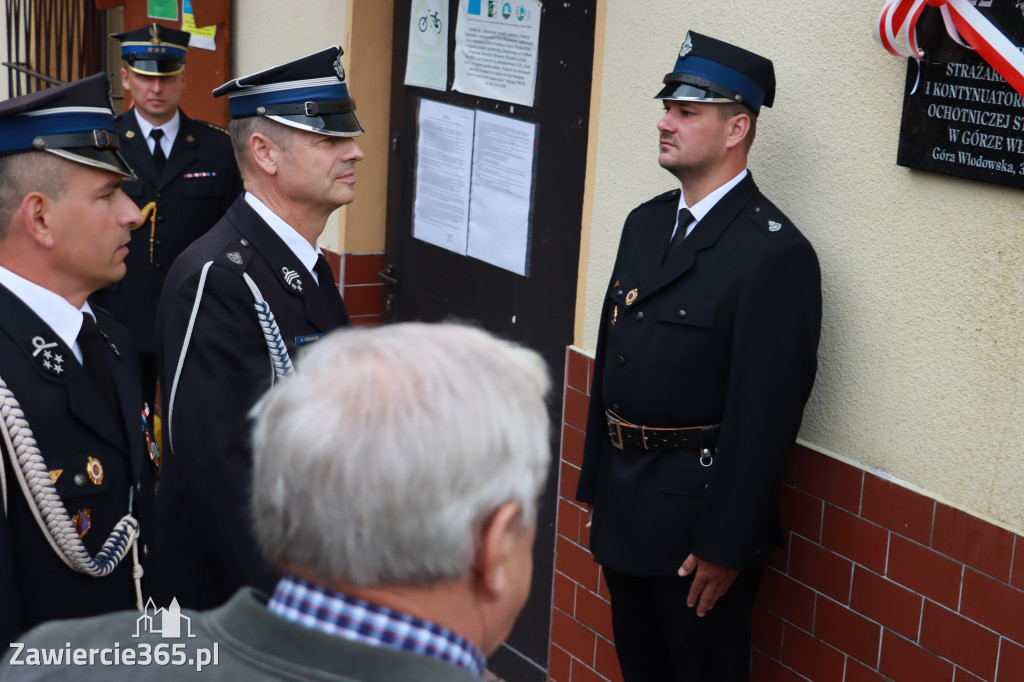 100-lecie OSP Góra Włodowska - Poświęcenie Tablicy