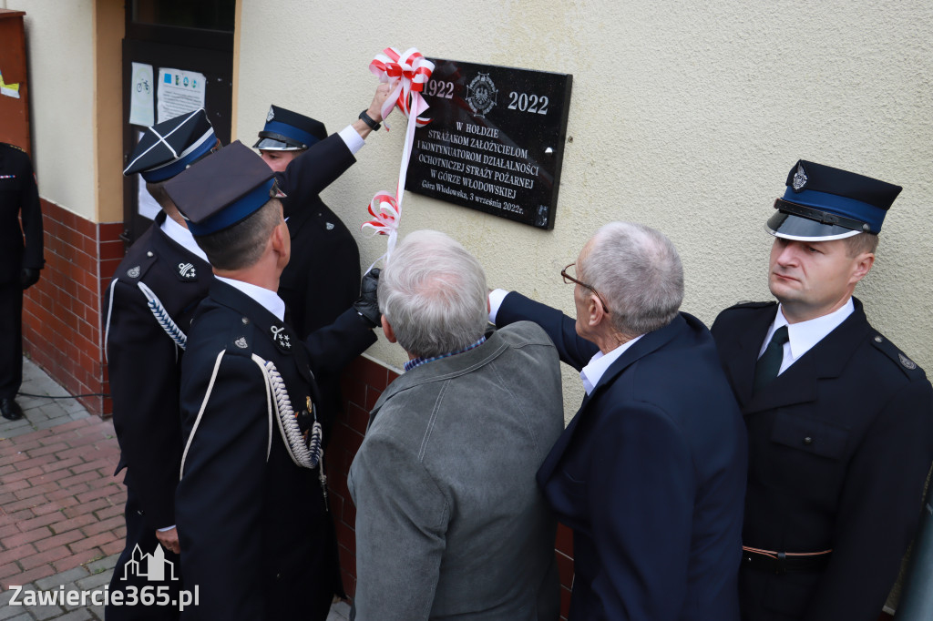 100-lecie OSP Góra Włodowska - Poświęcenie Tablicy