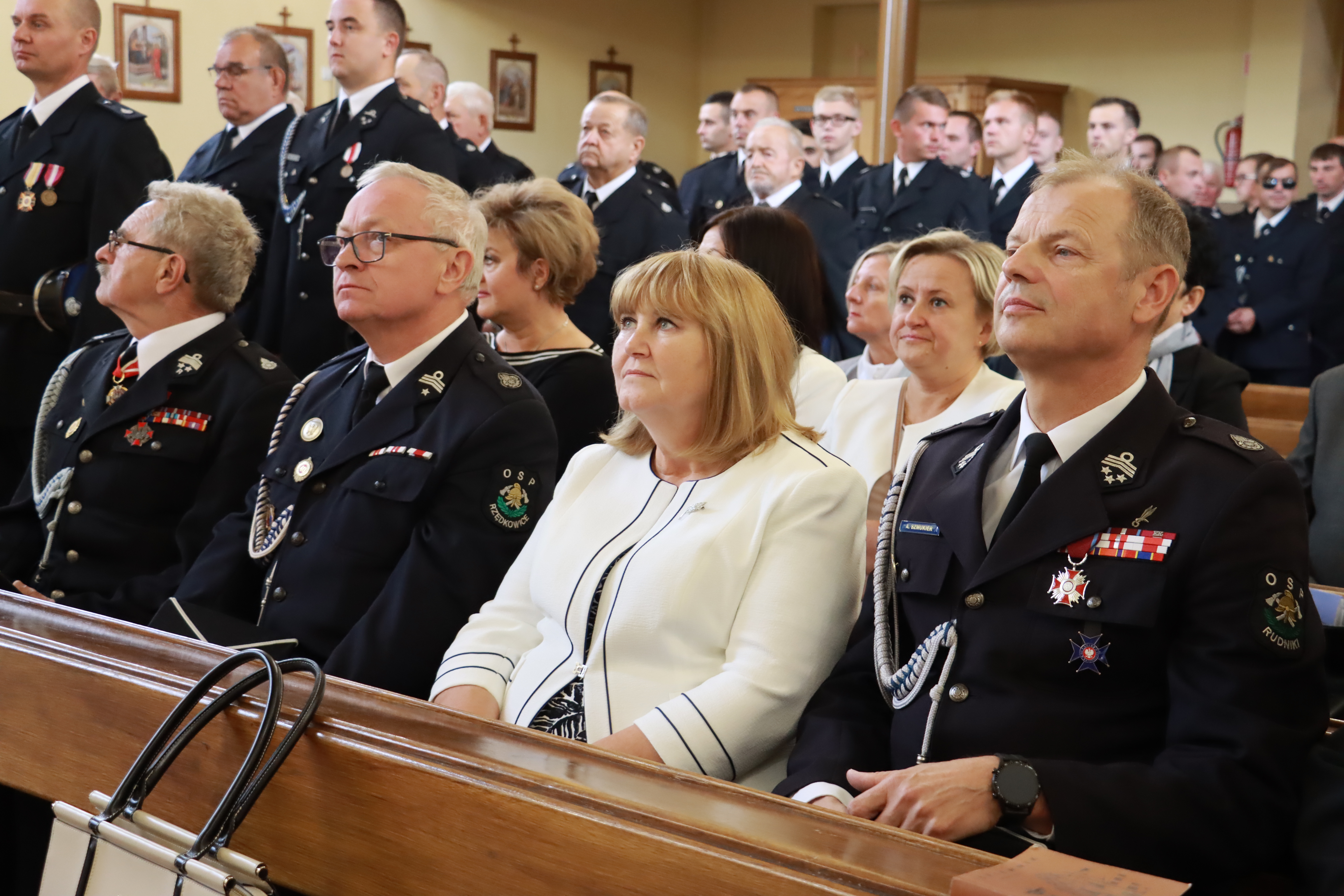 100-lecie OSP Góra Włodowska - Poświęcenie Tablicy