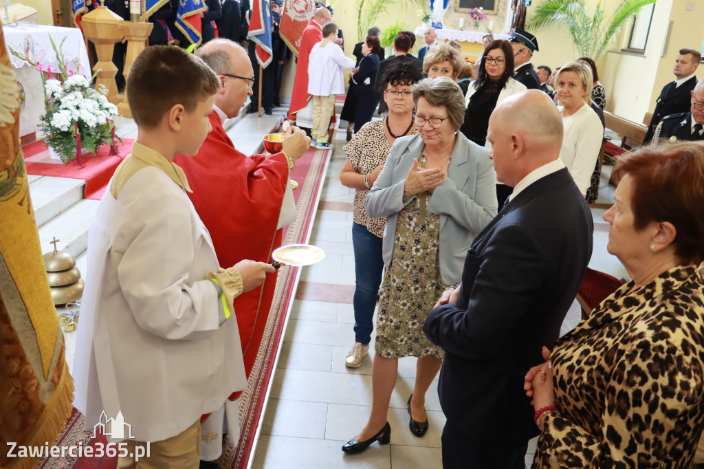 100-lecie OSP Góra Włodowska - Poświęcenie Tablicy