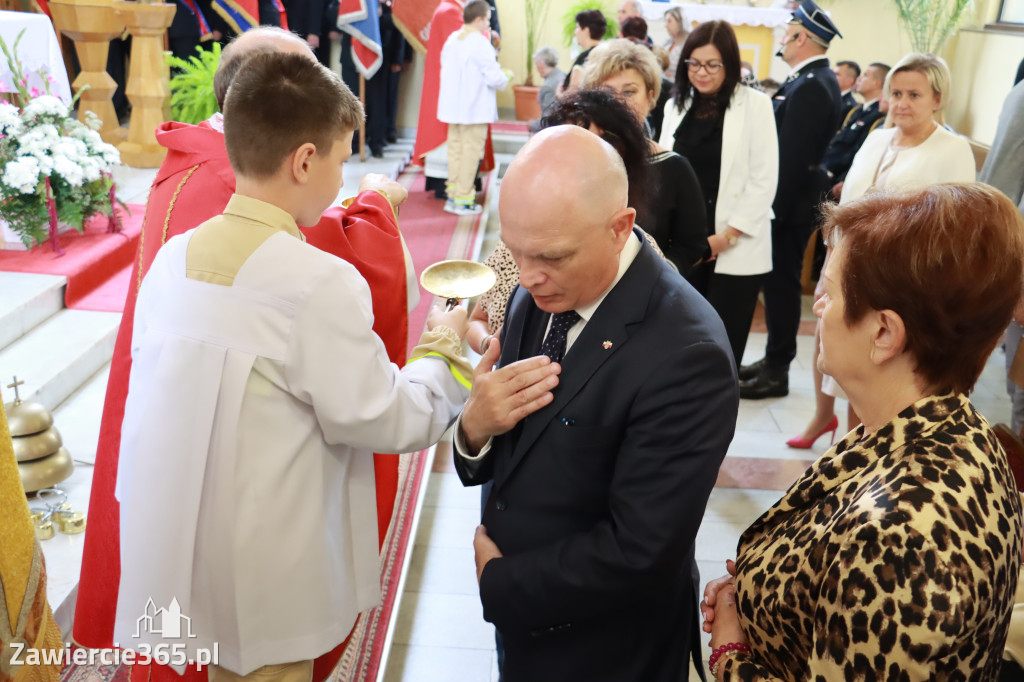 100-lecie OSP Góra Włodowska - Poświęcenie Tablicy