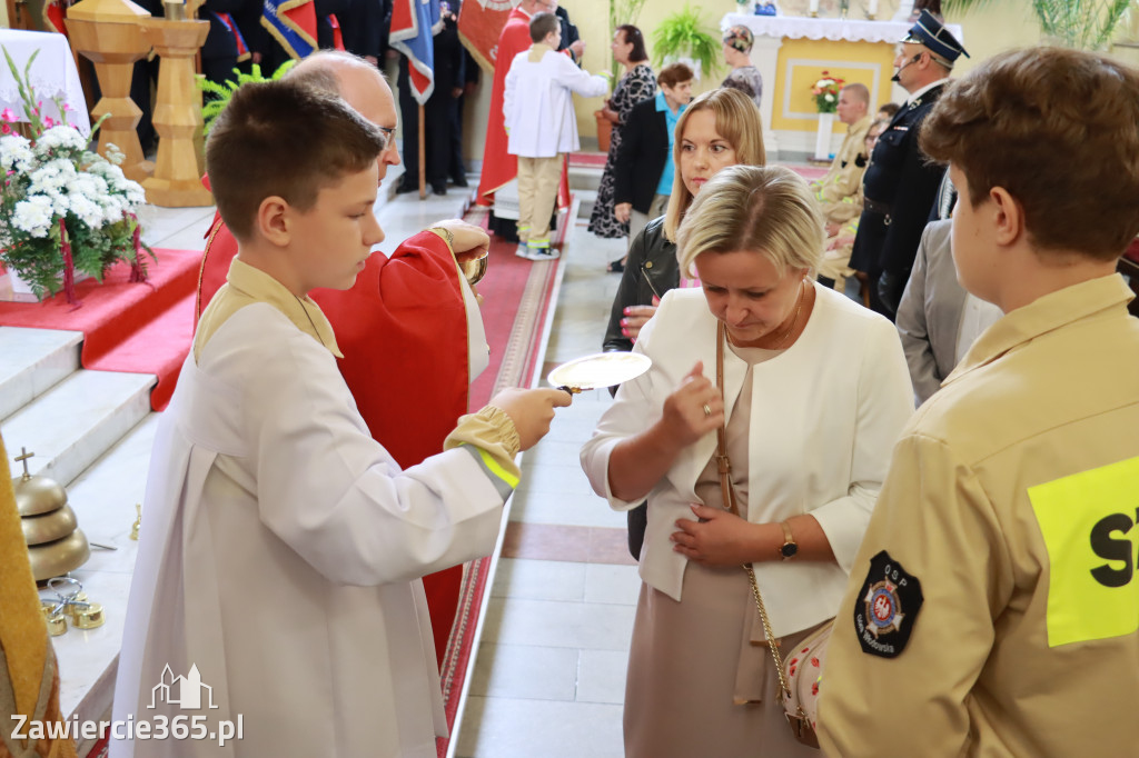 100-lecie OSP Góra Włodowska - Poświęcenie Tablicy