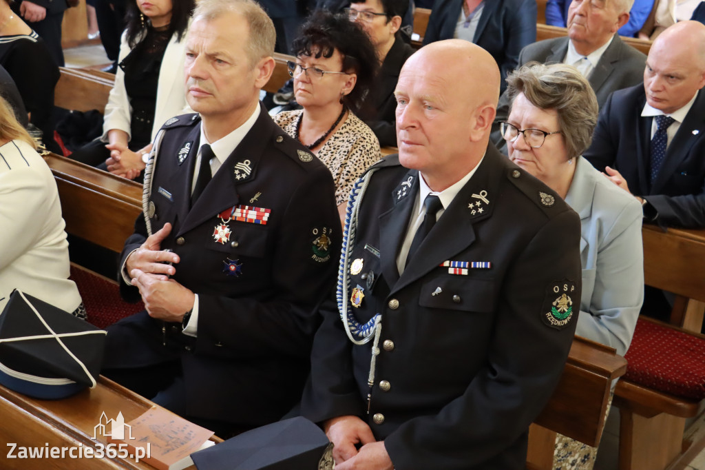 100-lecie OSP Góra Włodowska - Poświęcenie Tablicy