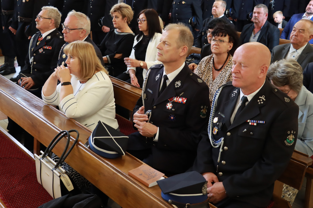 100-lecie OSP Góra Włodowska - Poświęcenie Tablicy